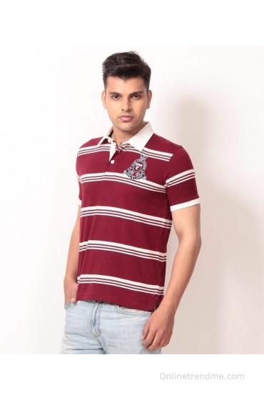 Club York Red Polo T Shirt